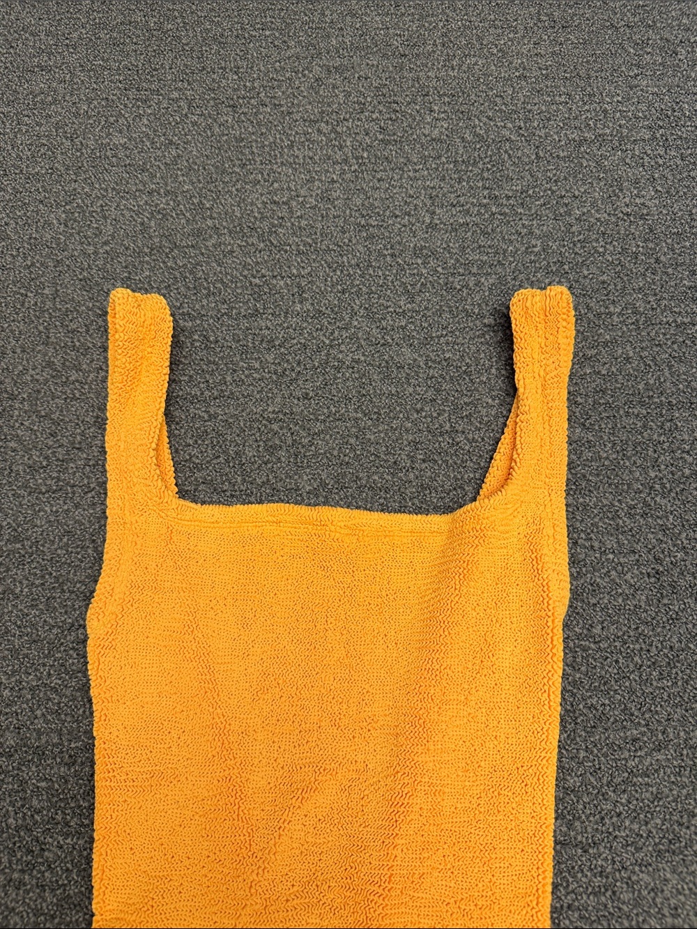 Hunza G One Piece Swimsuit in Orange - Picture 3 of 11